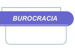 BUROCRACIA