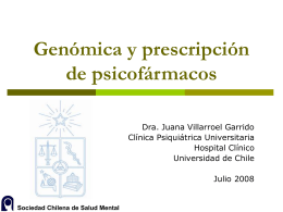 Diapositiva 1 - Sociedad Chilena de Salud Mental
