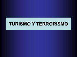 TURISMO Y TERRORISMO
