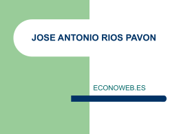 JOSE ANTONIO RIOS PAVON