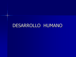 DESARROLLO HUMANO