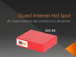 Guest Internet Hot Spot