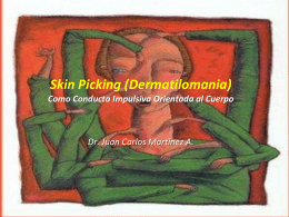 Derma(to)tilomania Como Conducta Repetitiva Orientada …