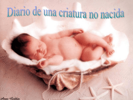 Diario de una criatura no nacida