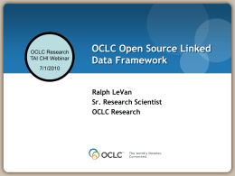 Open Source Linked Data Framework