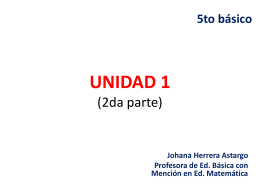 UNIDAD 1 (2da parte)