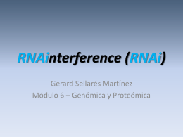 small interfering RNA (siRNA)