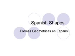 Spanish Shapes