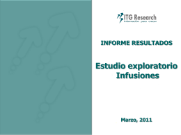 Diapositiva 1 - ITG Research