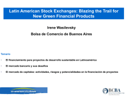 Diapositiva 1 - Latin American Carbon Forum