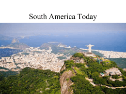 South America Today