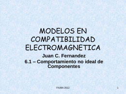 MODELOS EN COMPATIBILIDAD ELECTROMAGNETICA