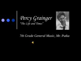 Percy Grainger