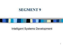 Intelligent Systems Development