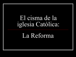 Reforma calvinista - Villa Macul Academia