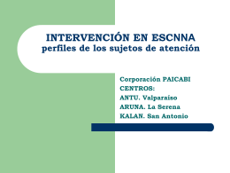 Diapositiva 1 - SENAME SERVICIO NACIONAL DE MENORES