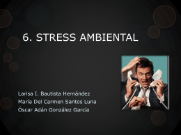 6. STRESS AMBIENTAL