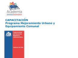 RECURSOS DESTINADOS POR PROGRAMA …