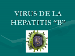 VIRUS DE LA HEPATITIS “B”