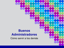 Diapositiva 1 - Ministerios d' Vida