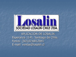 SOCIEDAD LOSALIN CHILE LIMITADA