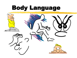 Body Language - California State University, Los …