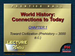 WORLD HISTORY