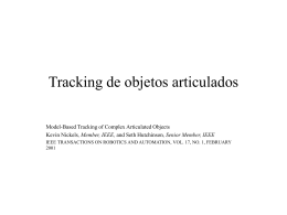 Tracking de objetos articulados