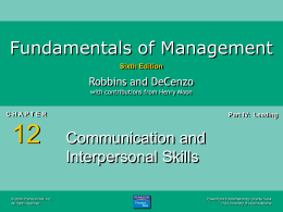 Fundamentals of Management 6e.