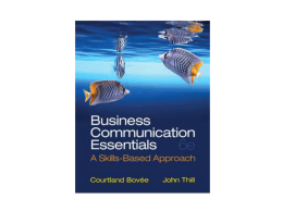 Understanding Business Communication in Today's …