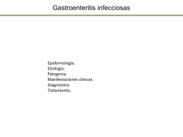 Gastroenteritis infecciosas - Los Rocieros