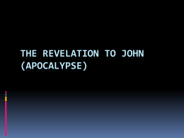 The Revelation to John (Apocalypse)