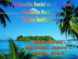 Social Protection in the Caribbean: Processes, Lessons