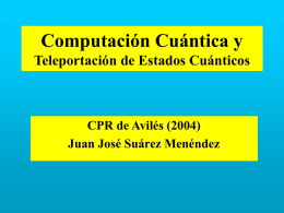 Quantum Computing and Quantum State Teleportation.