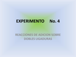 EXPERIMENTO No. 4