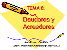 TEMA 4. El sistema informativo contable