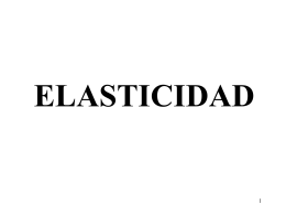 Elasticidad - Universidad de Oviedo