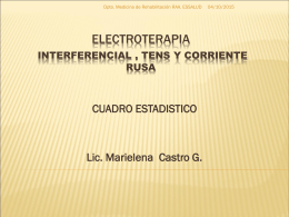 ELECTROTERAPIA
