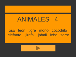 ANIMALES 4 - 9 l e t r a s | Blog de recursos educativos