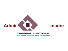 Diapositiva 1 - Tribunal Electoral del Estado de Guerrero