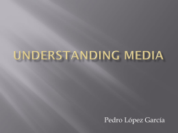 Understanding media