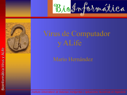 Computer Viruses as Artificial Life