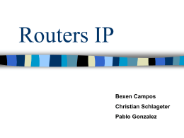 Routers IP