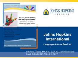 ALL IN THE FAMILY - Johns Hopkins Pathology