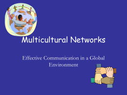 Multicultural Networks