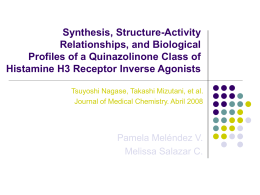 Synthesis, Structure-Activity Relationships, and