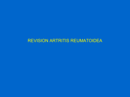 REVISION ARTRITIS REUMATOIDEA