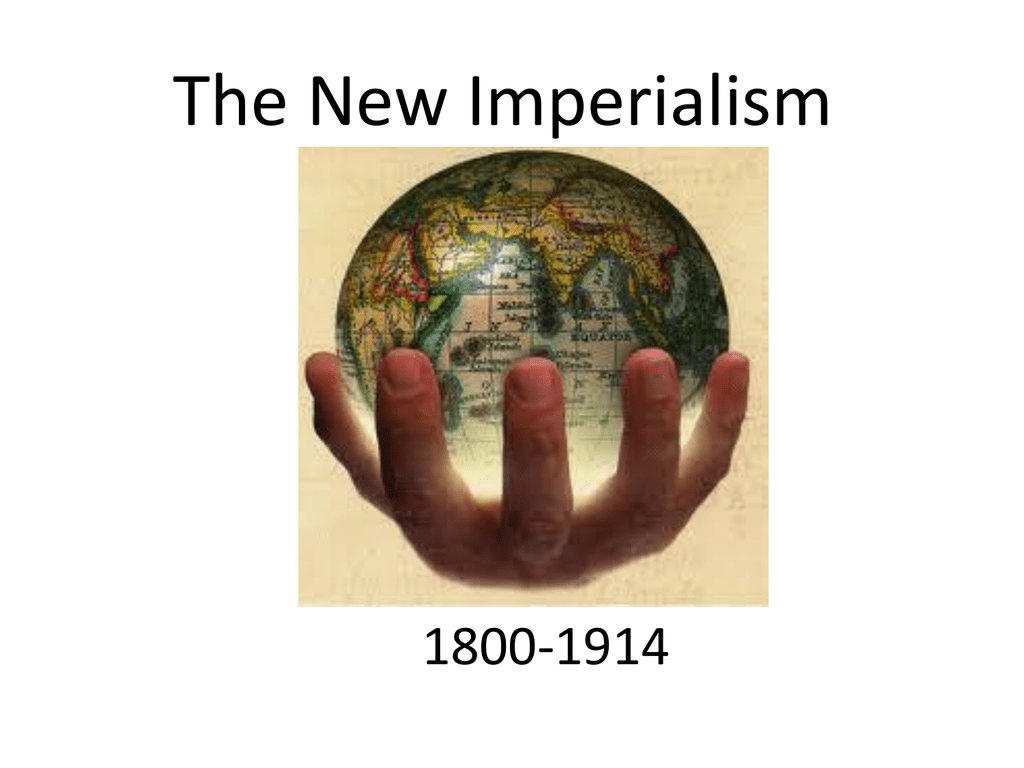 Империализм. The New Imperialism.