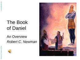 The Book of Daniel - Robert C. Newman Library at IBRI.org