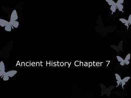 Ancient Hository Chapter 7 - Mr Powell's History Pages
